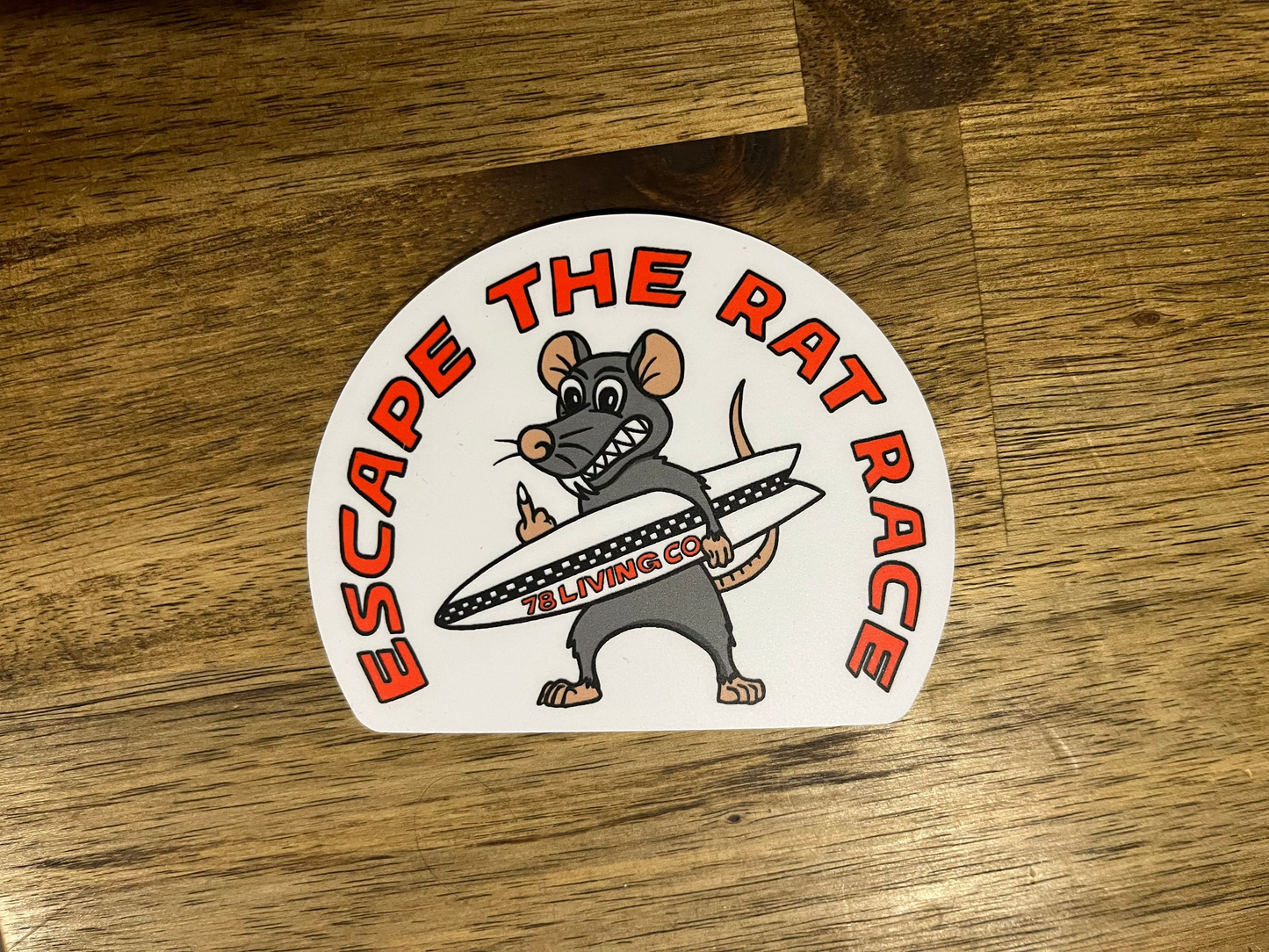 Rat Race Sticker